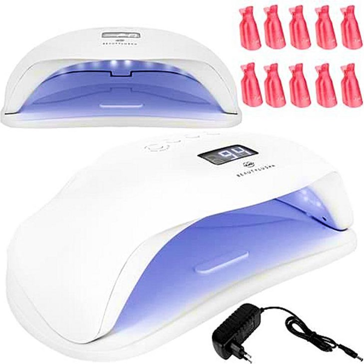 Nageldroger Beautylushh 48W - UV LED Lamp - 24 LEDS - Gellak Nagellamp - Nagellamp voor Gelnagellak - Nagelstudio