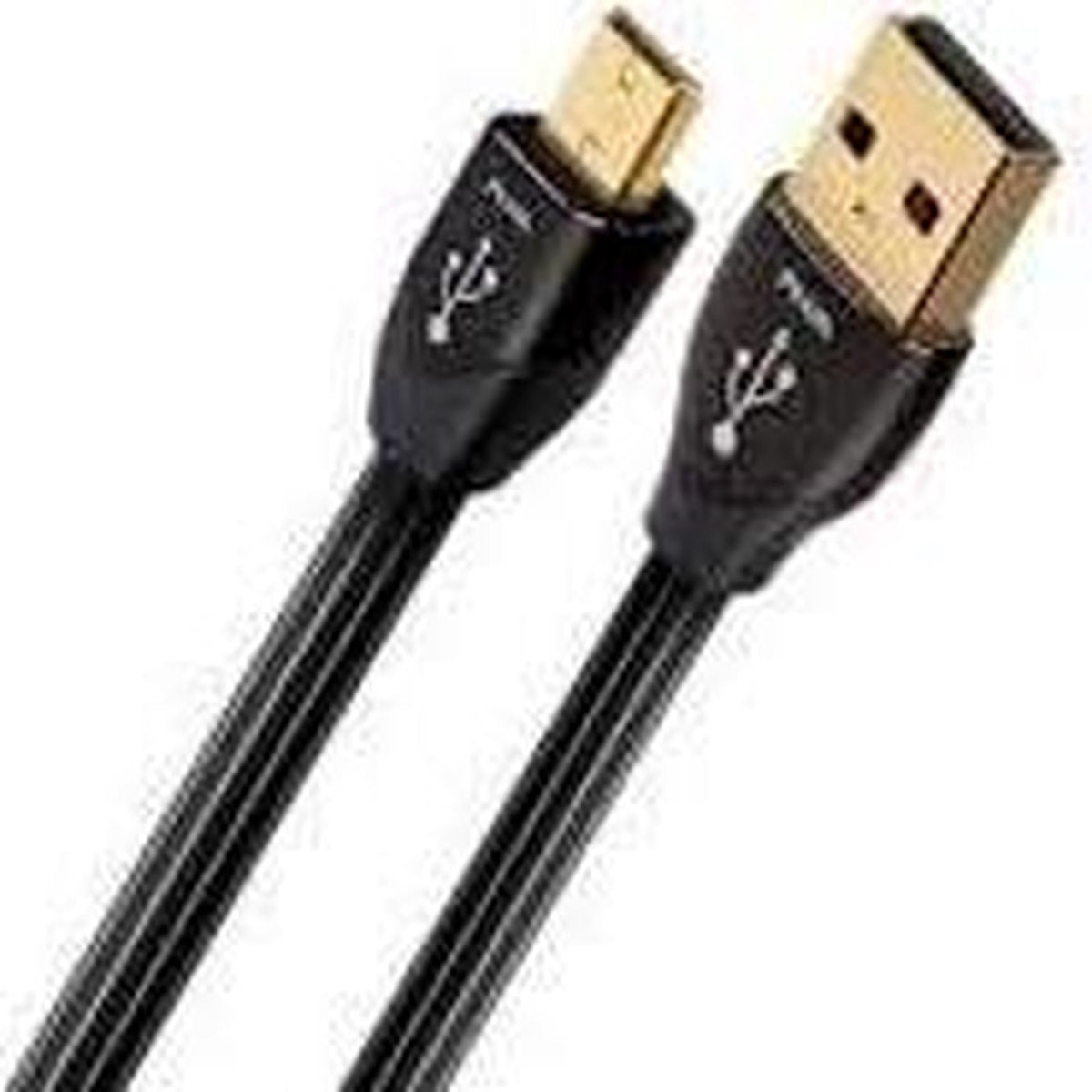 AudioQuest 5m Pearl Mini-USB USB-kabel USB 2.0 USB A Mini-USB B Zwart