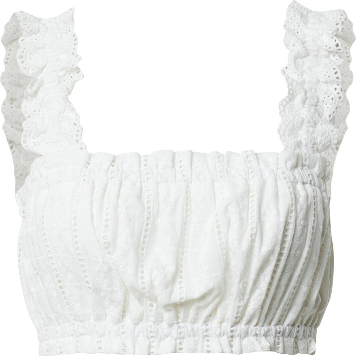 Glamorous top Offwhite-10 (S)