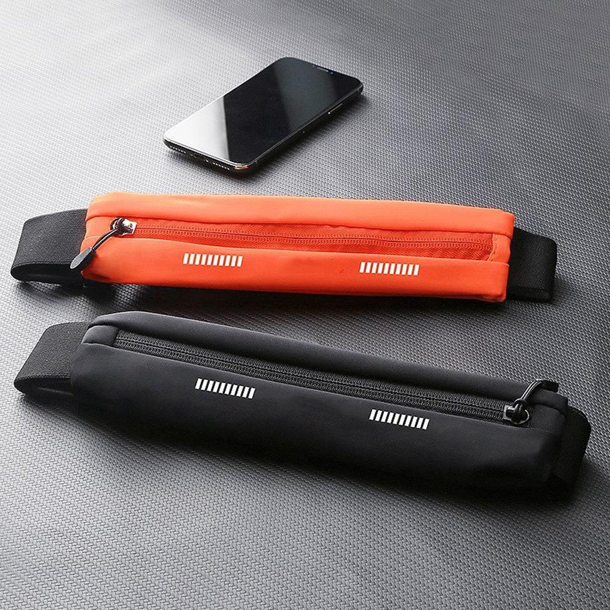 Ubetter Hardloopriem Unisex - Heuptas met reflectoren - Oranje