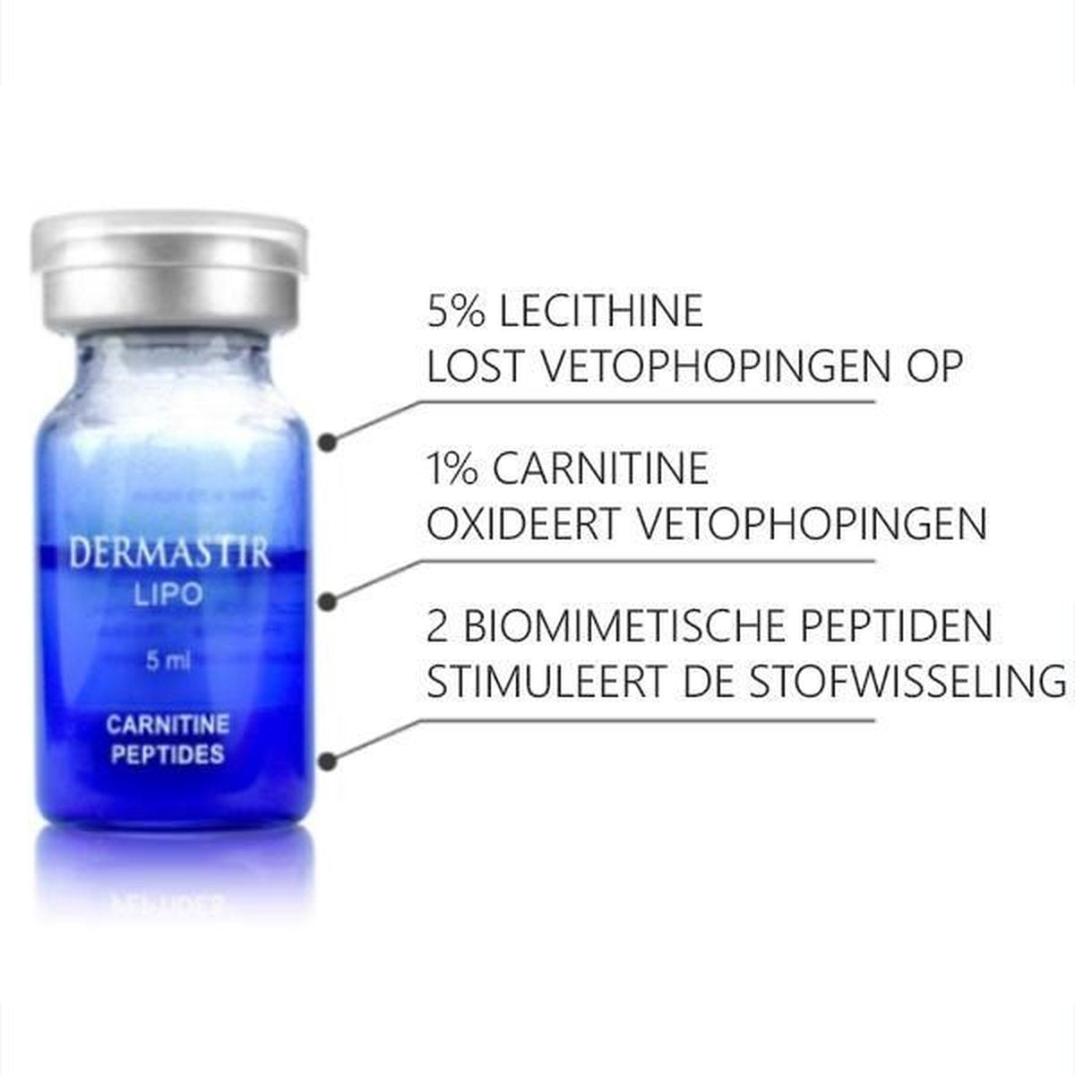 DermaStir Lipo Sterile Vials -10x5ml