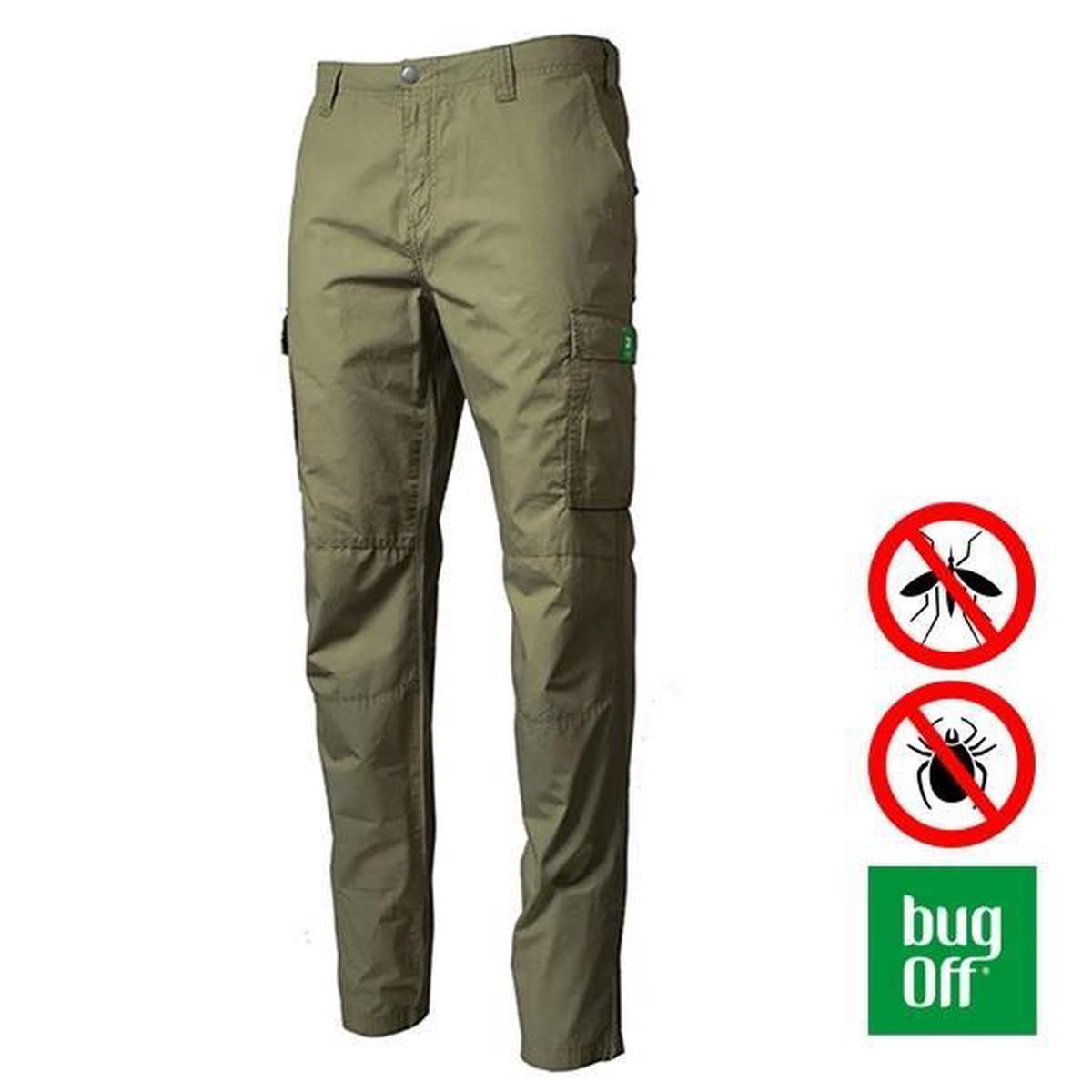 BugOff - insectwerende heren broek kaki