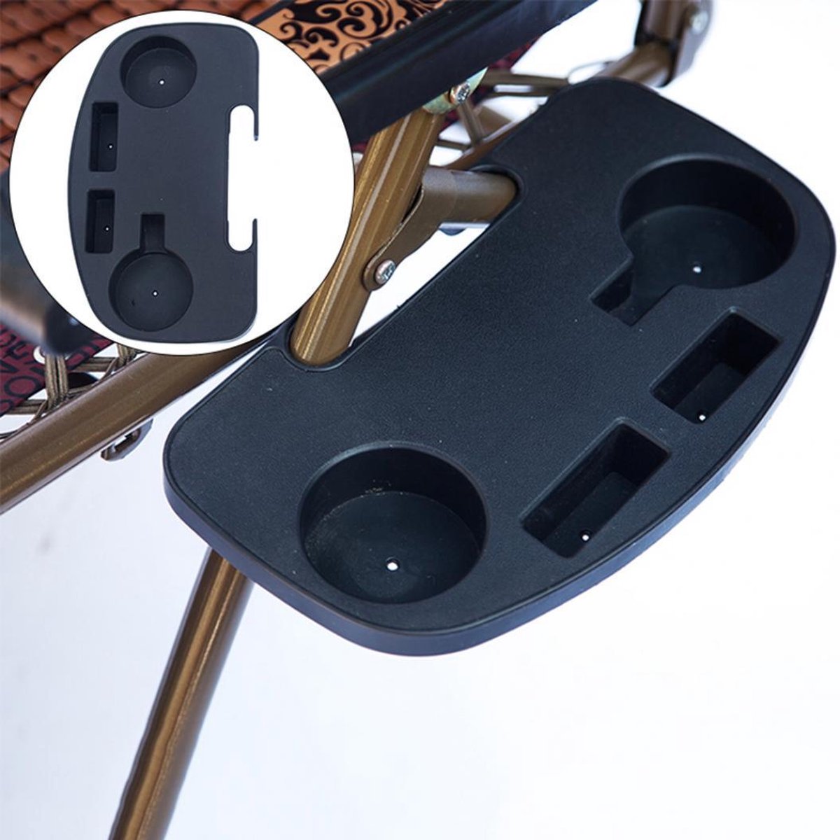 Draagbare Zwaartekracht Opvouwbare Strand Lounge/Buitenstoel Camping Tool klapstoel accessoires