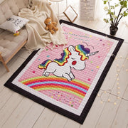 Speelkleed eenhoorn 195 x 145 cm - LiefBoefje - Groot Speelkleed Baby - Speelmat Kinderen - Babymat XL - Kindervloerkleed - Kraamcadeau - Speelkleed Kinderen - 50+ design speelkleden