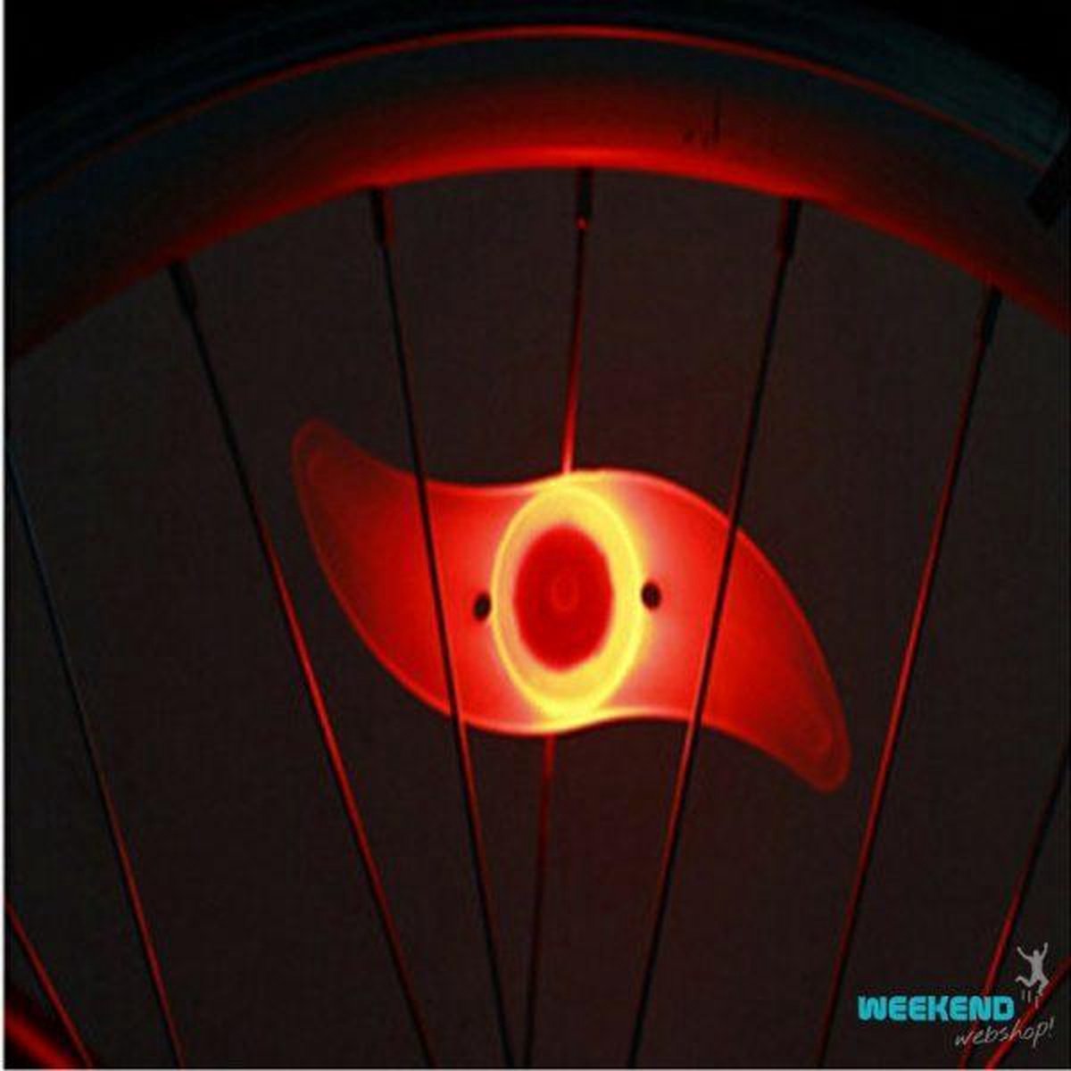 Fietsverlichting | wiel verlichting | gadget | fietsenlamp | wiellamp | roterend | 2 stuks
