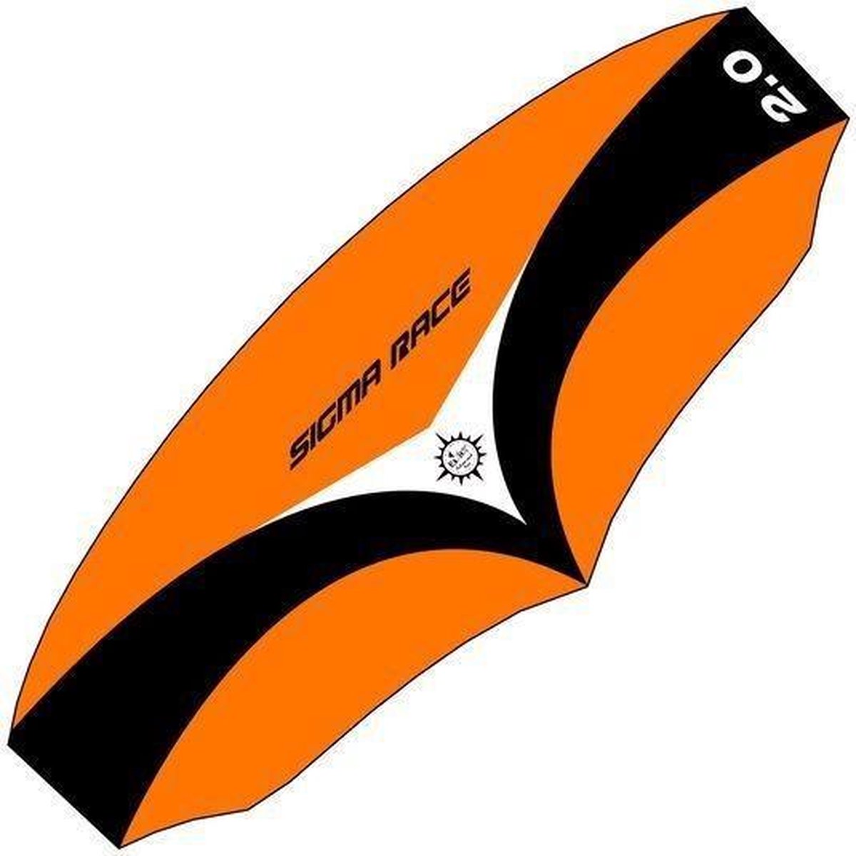 Elliot Sigma Race Orange  3-lijns matrasvlieger-2.0