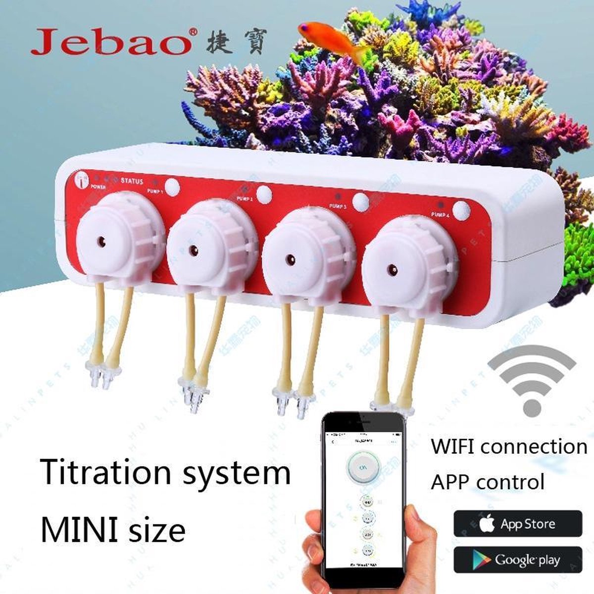 Doseerpomp Jecod WiFi 3.4