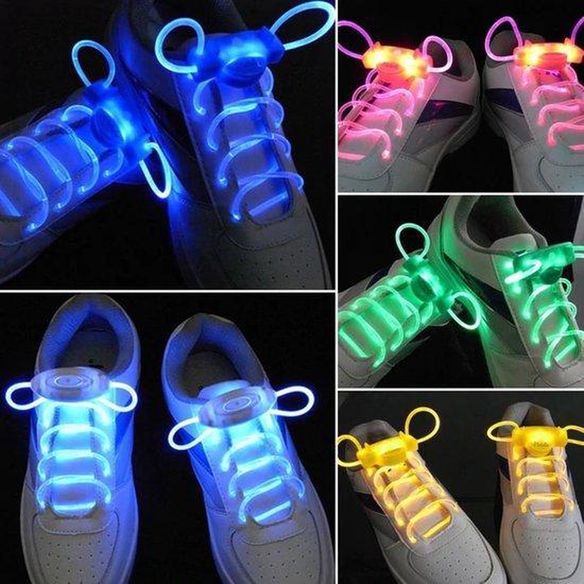 LED Veters - Groen/Roze