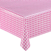 MixMamas Tafelzeil Ruitje - 120 x 250 cm - Roze