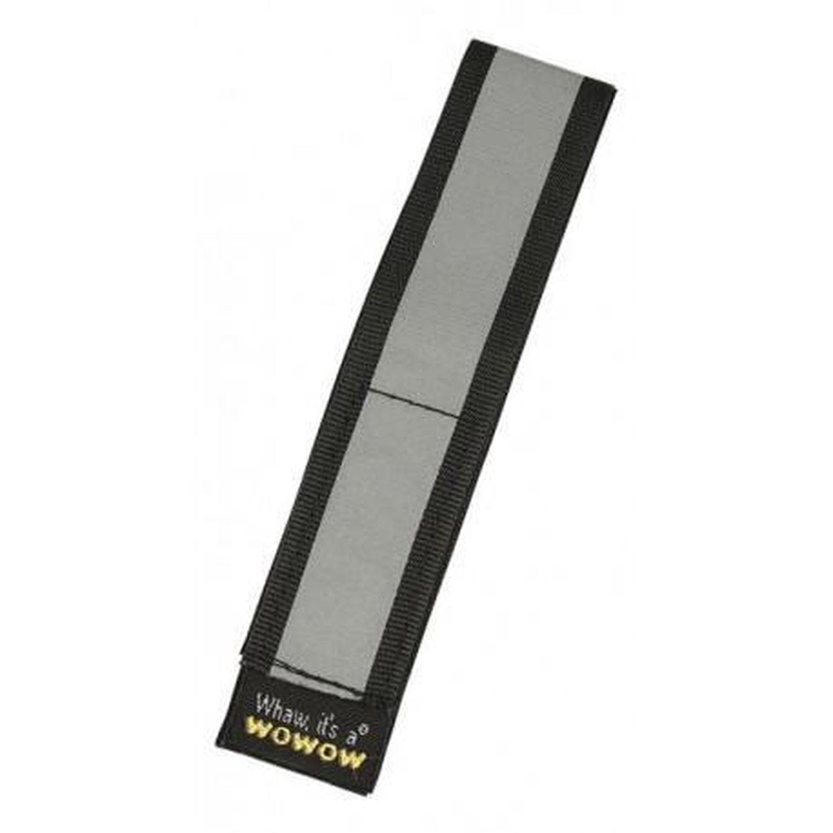 Wowow reflectie arm/beenband (zwart) - 2st