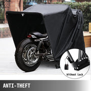 TBG Waterdichte Motorfiets Onderdak Schuur Cover Sterk Frame Garage Motor Tent Scooter Onderdak Motor Opslag Stof Regenhoes