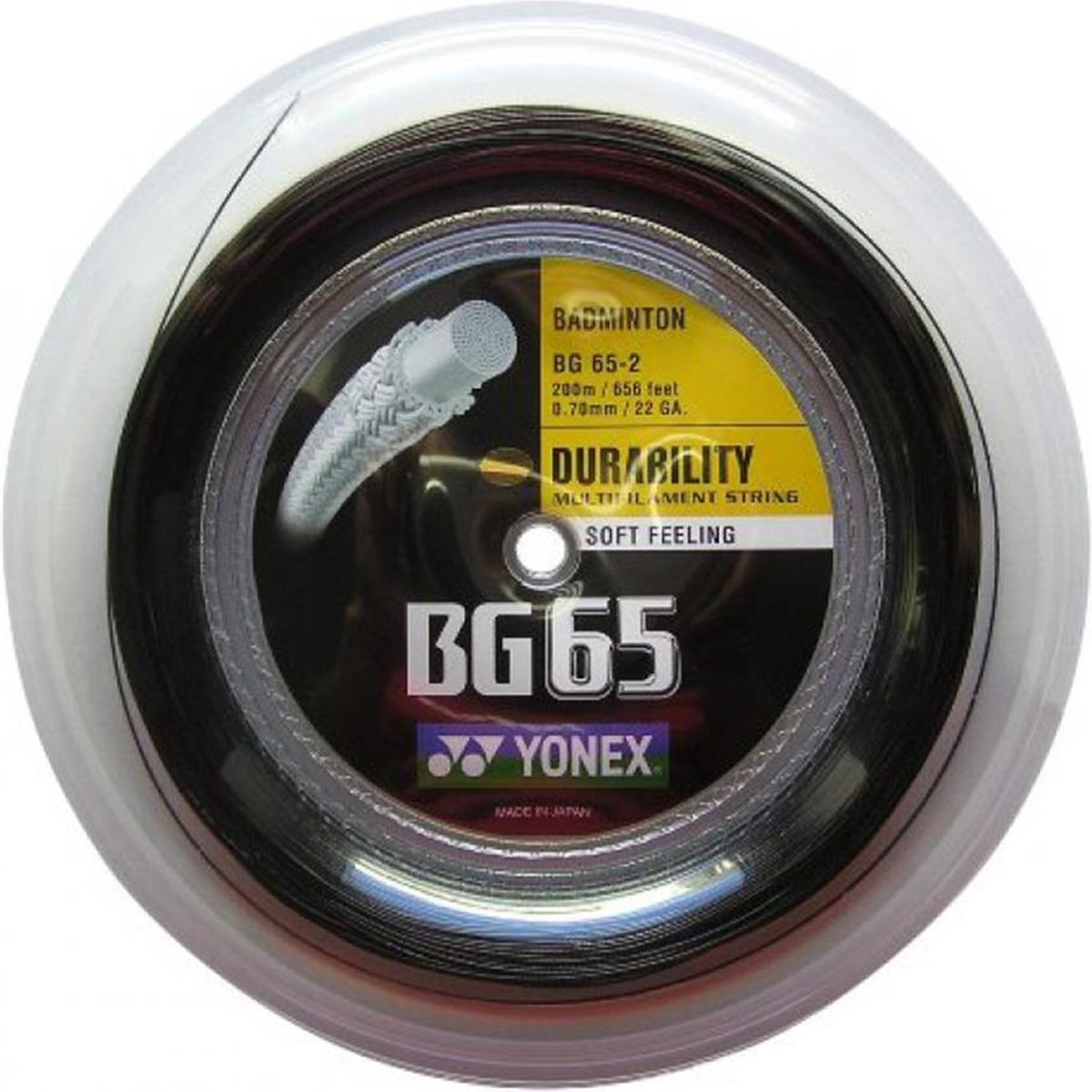 Yonex BG65  -zwart