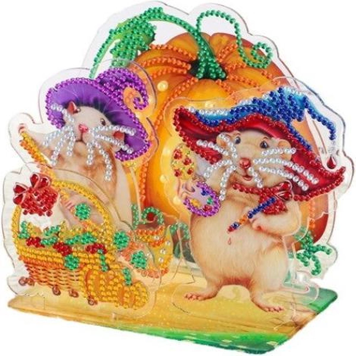 Diamond Painting "JobaStores®" 3D Tafereel 010 Muizen