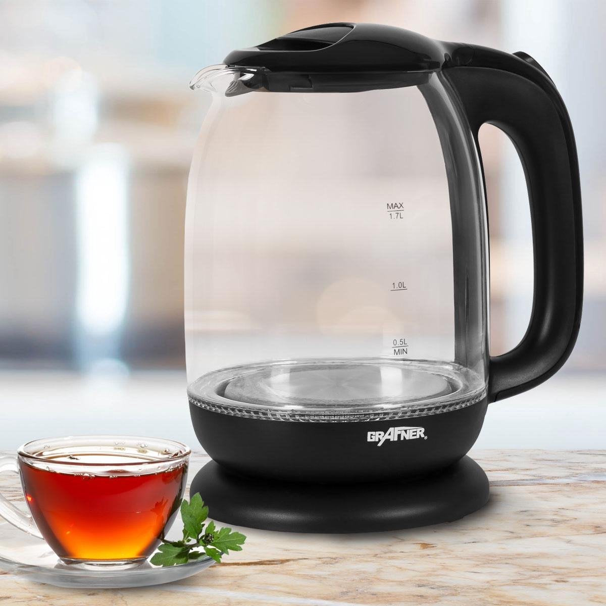Grafner Glazen led waterkoker