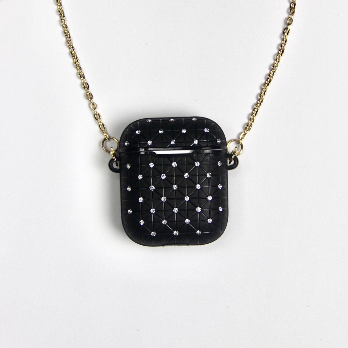 Crystal  - AirPods Case - Black - AirPods 1 en 2