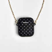 Crystal  - AirPods Case - Black - AirPods 1 en 2