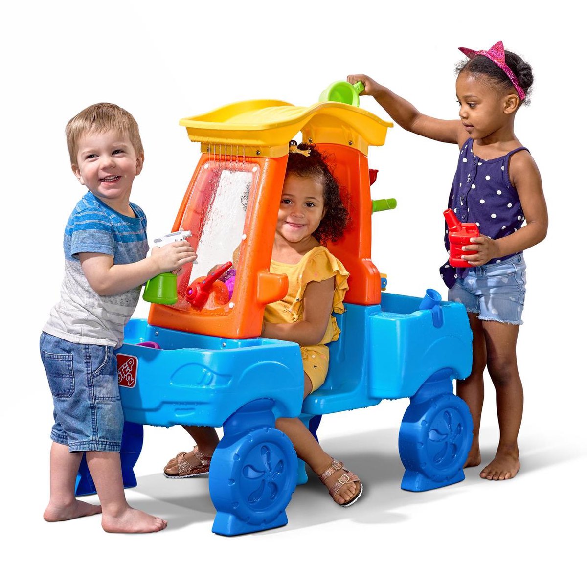 Step2 Watertafel - Auto waterpark - Car Wash Splash Center - Incl. 13-delig accessoireset