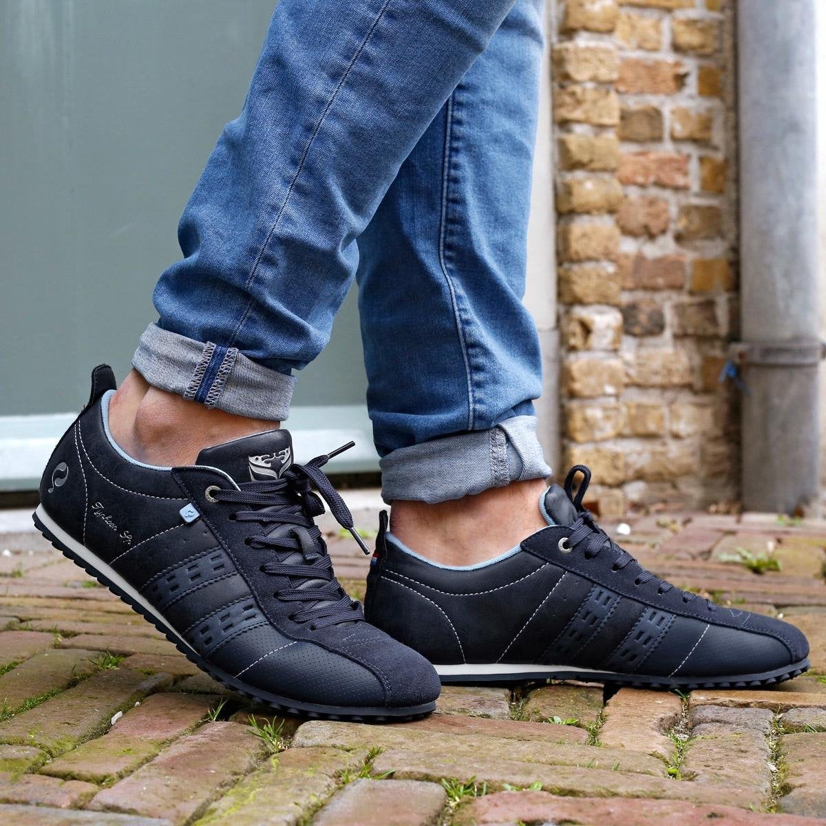 Heren Sneaker Typhoon SP - Donkerblauw/Denim Blauw