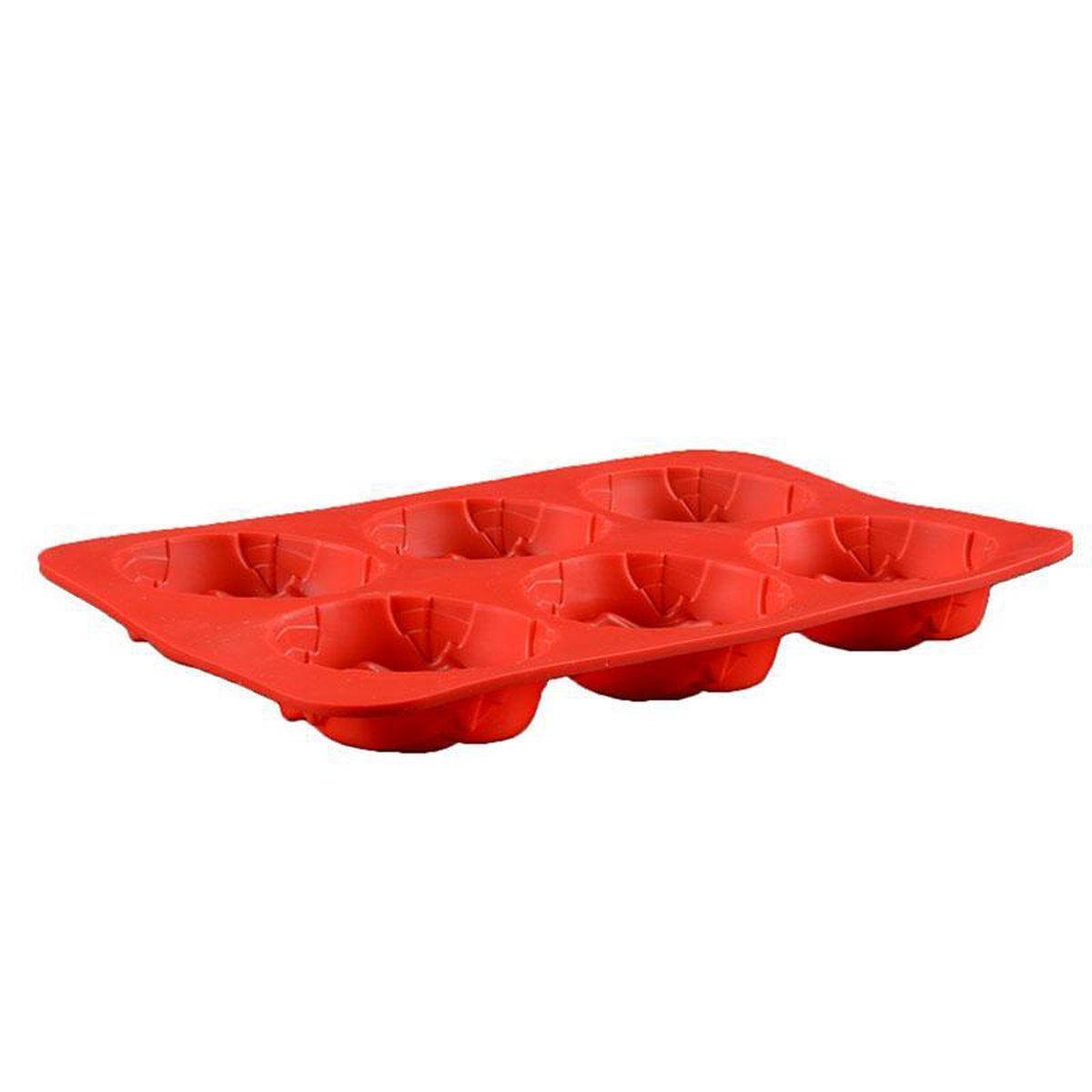 Kitchen Princess - Siliconen Bakvorm Rozen - Cupcakes Muffin - 6 Stuks