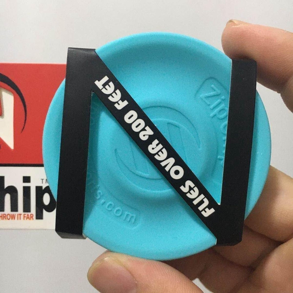 Bovadi® Zipchip Licht Blauw Mini Frisbee 6