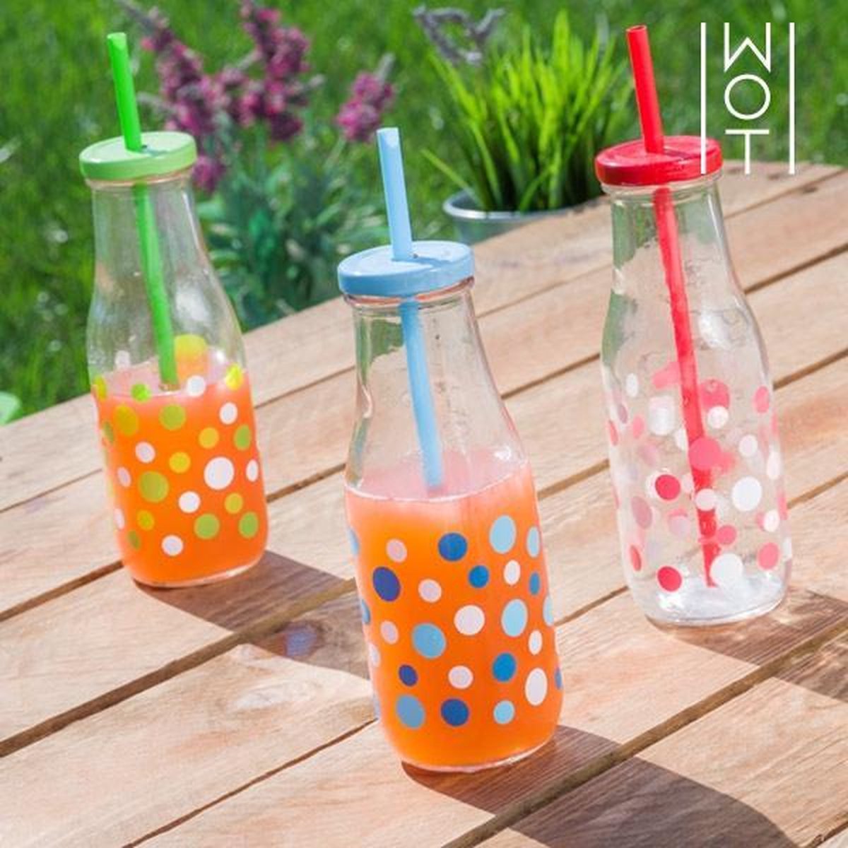 Wagon Trend Fles met Stippen