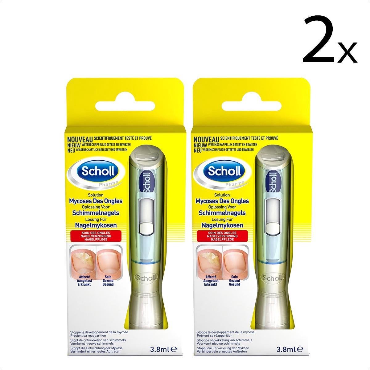 Scholl Kalknagel - Behandeling Tegen Kalk en schimmelnagels x2