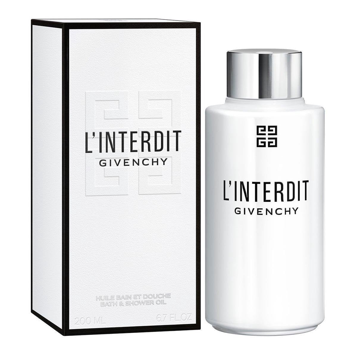 Givenchy L'Interdit - 200 ml - bath & shower oil - douche olie voor dames