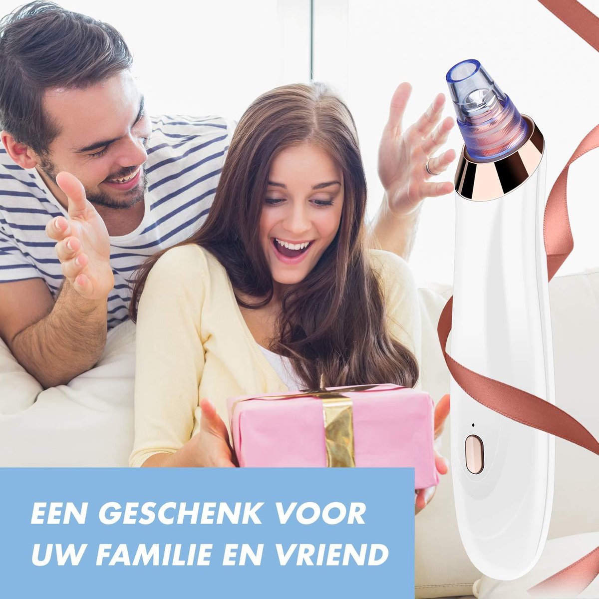 Blackhead Remover - Elektrische vacuüm mee-eter verwijderaar + verwijderaar set