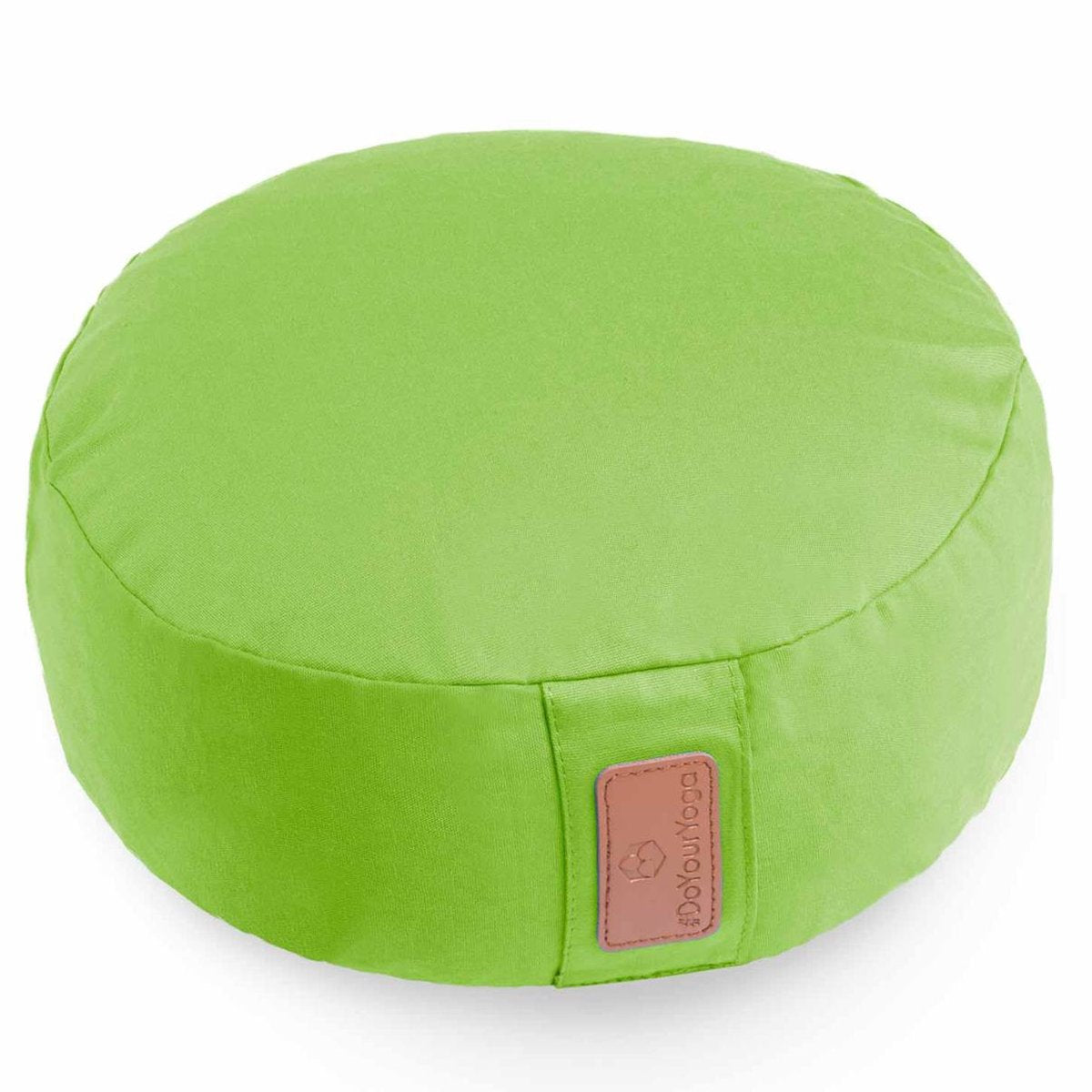 #DoYourYoga - Yoga kussen - »Vishnu« - rond meditatiekussen met bio-organische Spelt vulling - H:15cm