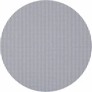 MixMamas Rond Tafelkleed Gecoat - Ø 160 cm - Ruitje - Grijs