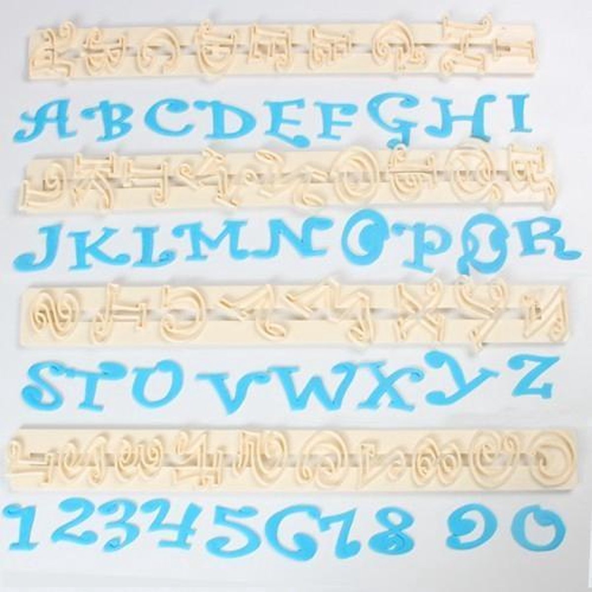 FMM Chunky Funky Alphabet & Numbers Set Tappits