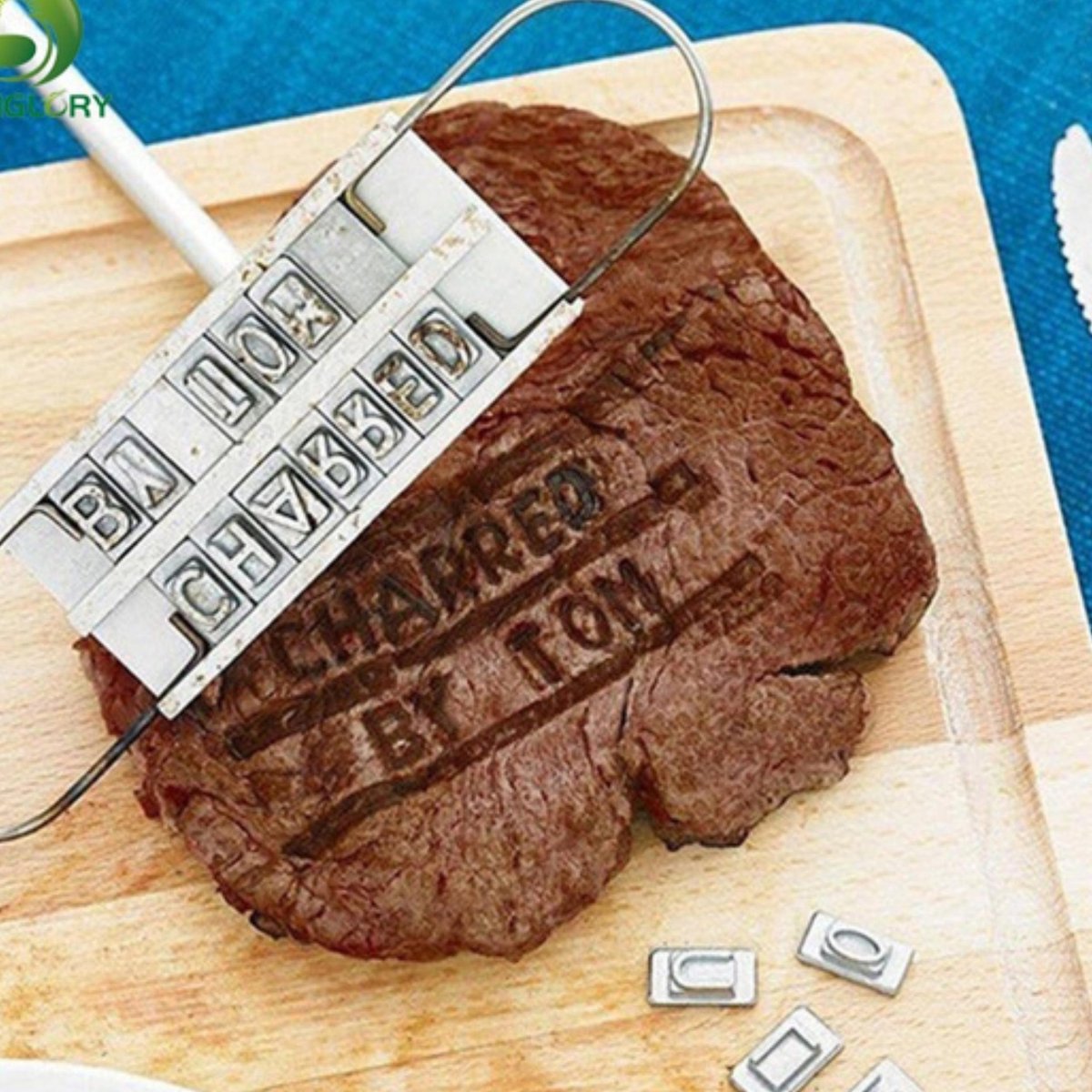 BBQ accessoires - Vlees Brandmerken met letters  - Vlees markeer brandijzer