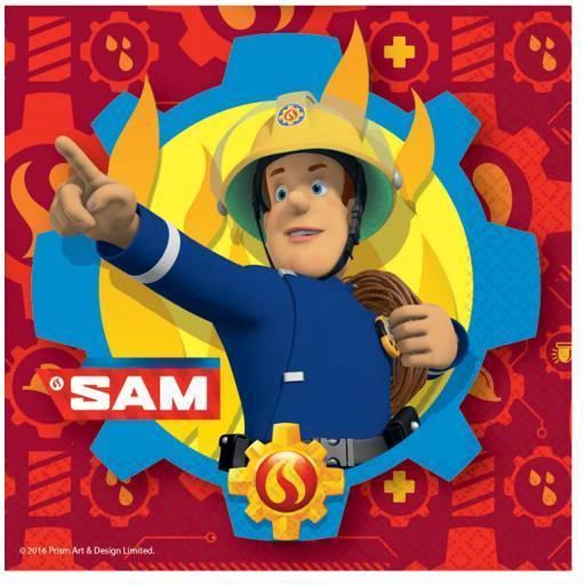 Fireman Sam Servetten Versiering 20 stuks
