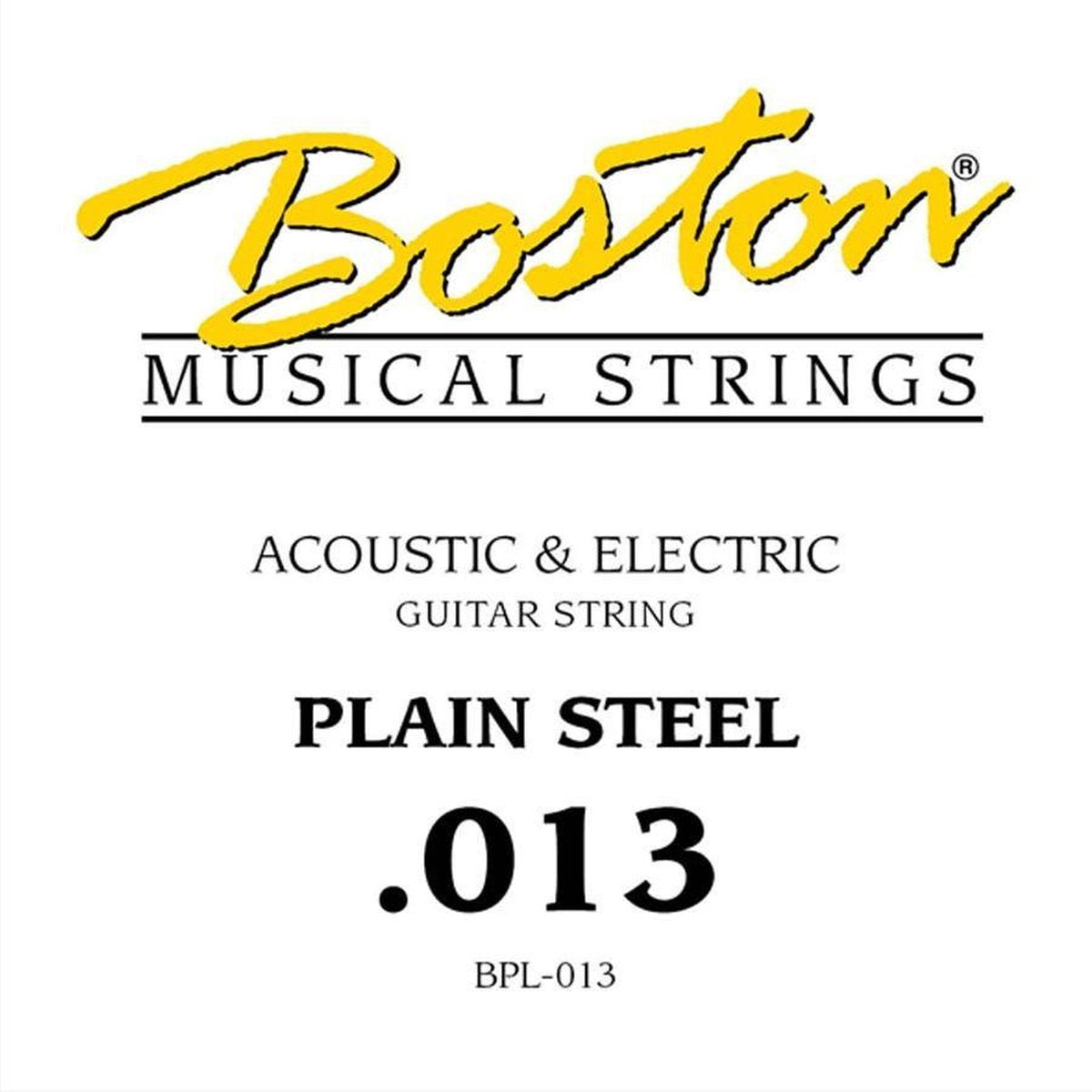 Snaar elektrische/akoestische gitaar Boston BPL-013 Steel .013