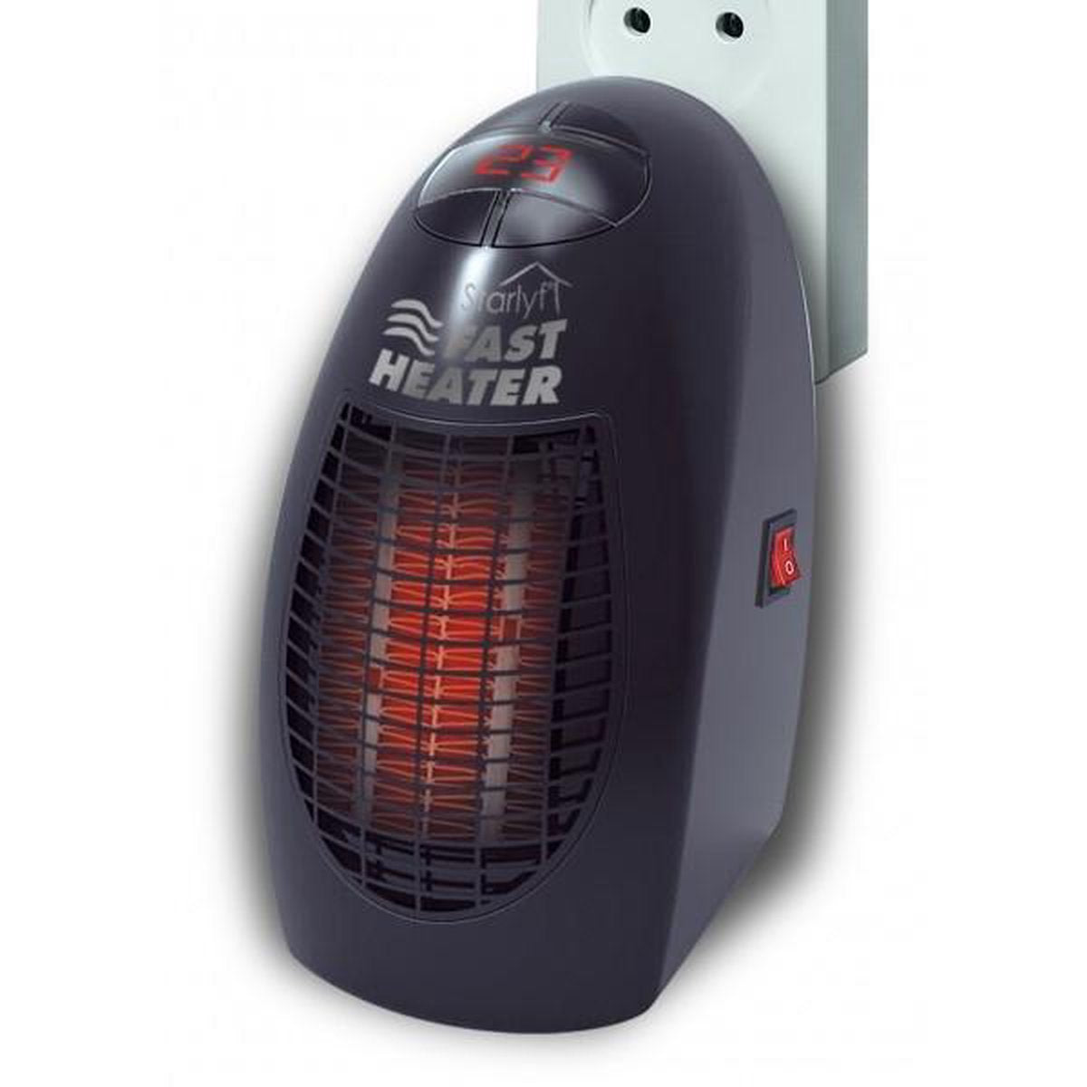 Starlyf Fast Heater Ventilatorkachel Zwart