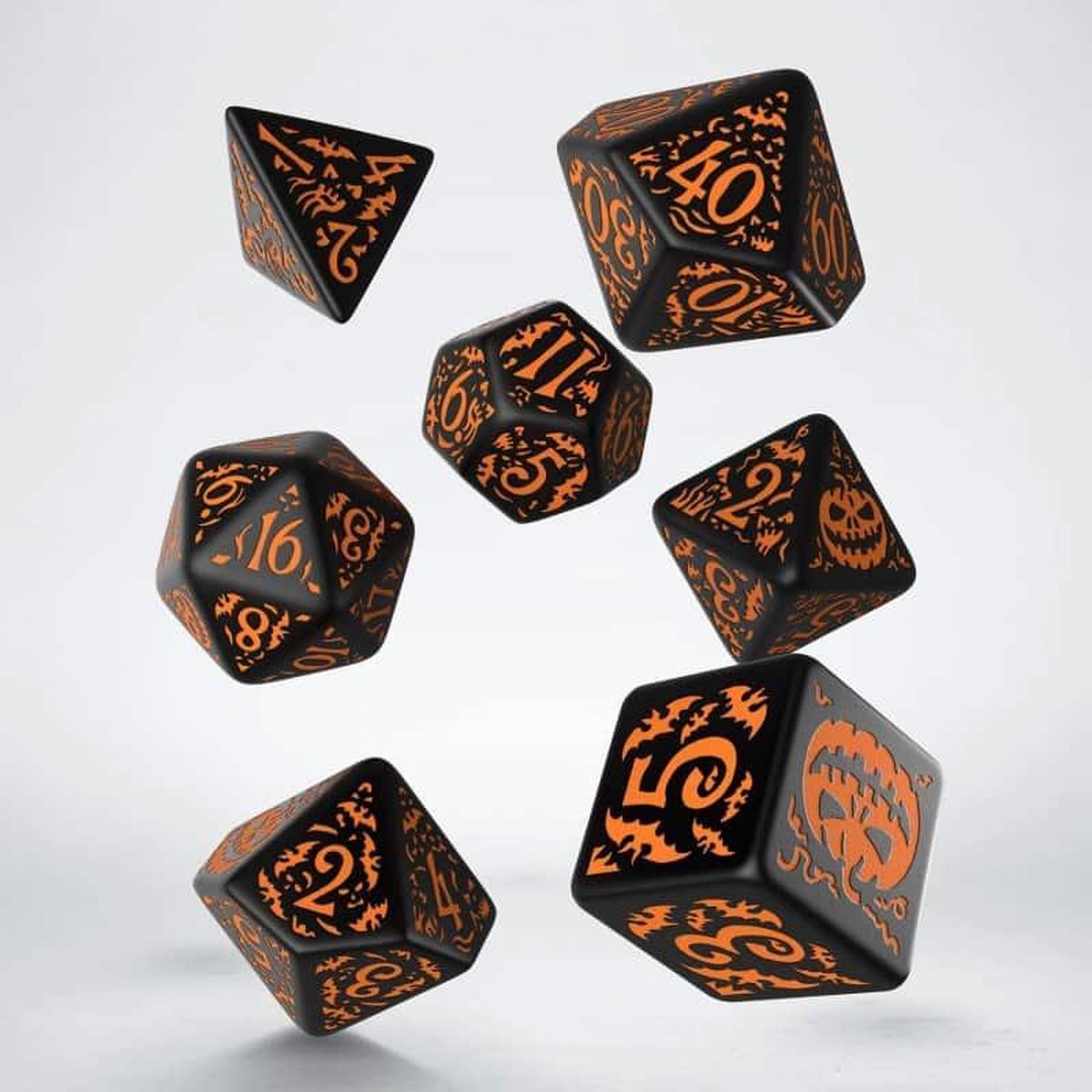 Halloween Pumpkin polydice set
