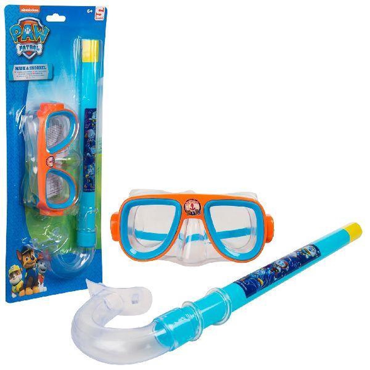 Paw Patrol Snorkel met masker