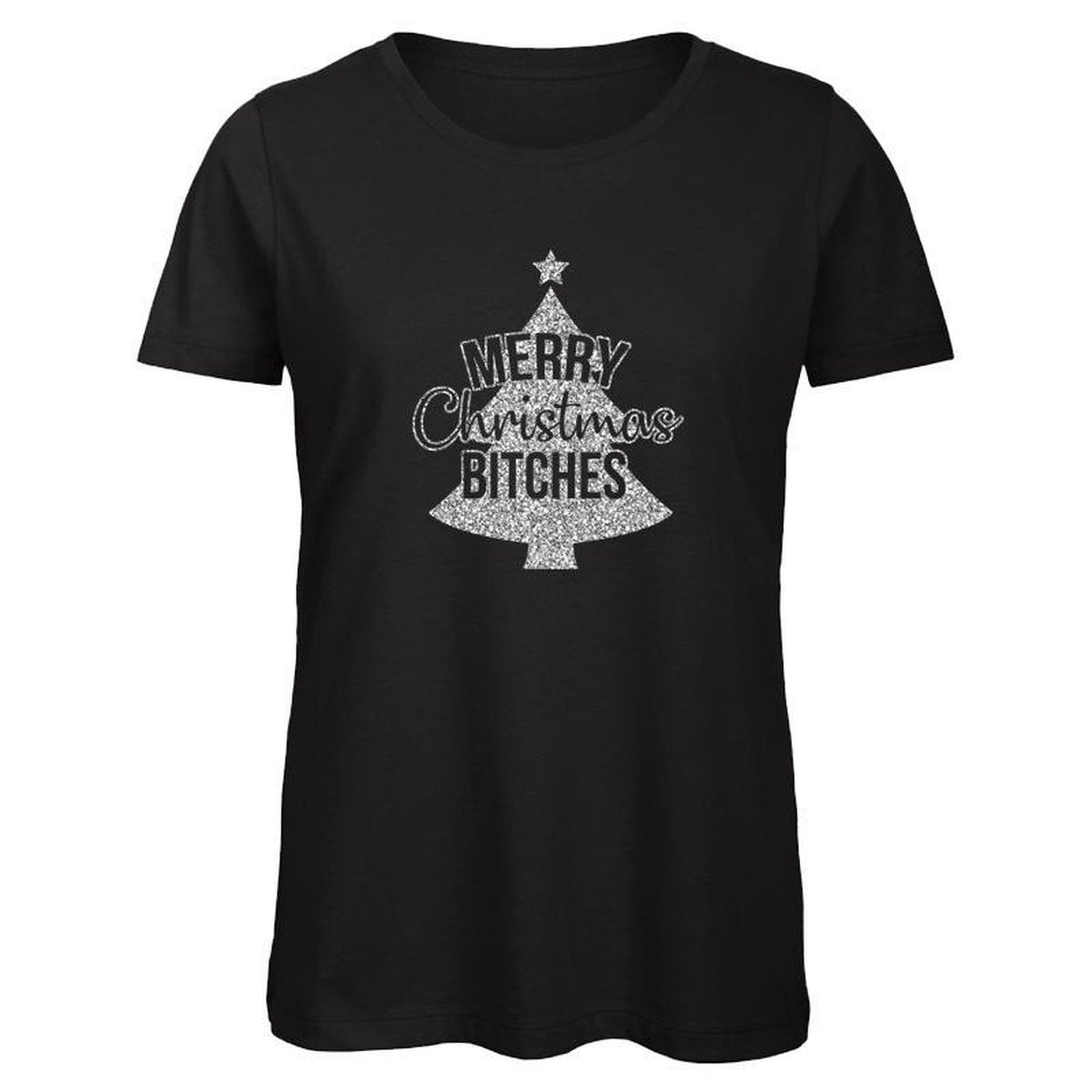 SHIRT VROUW | MERRY CHRISTMAS BITCHES