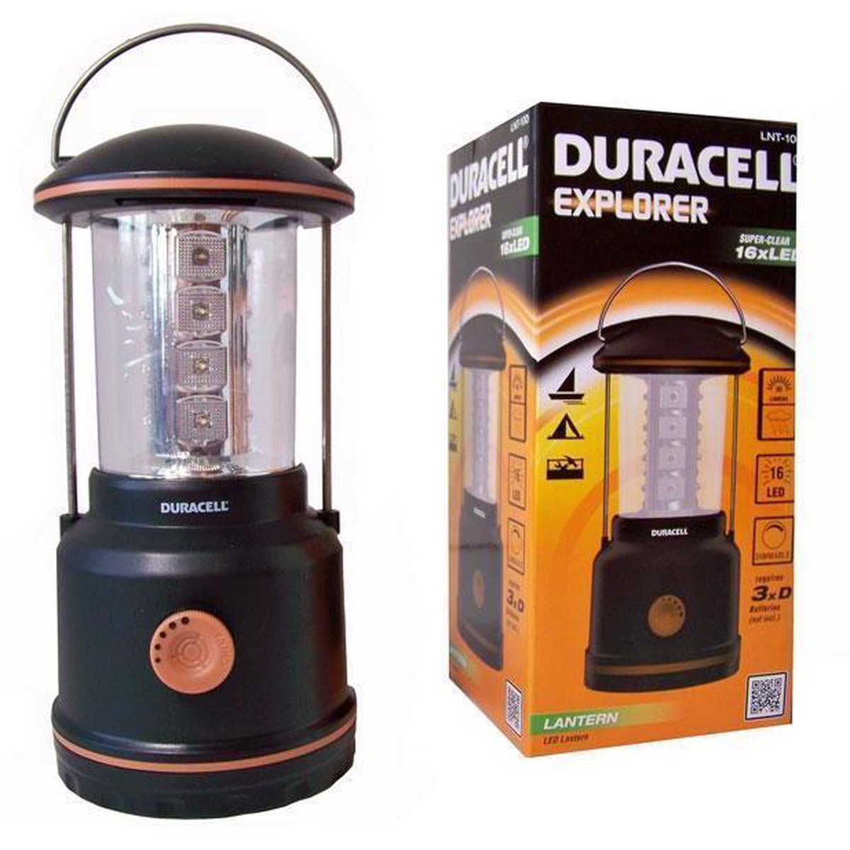 Duracell Explorer - Campinglamp - 16 LED - 80 Lumen