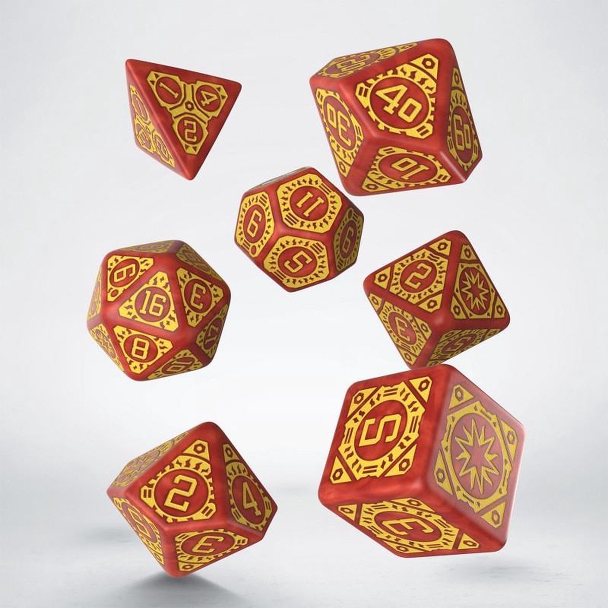 Starfinder: Dawn of Flame polydice set
