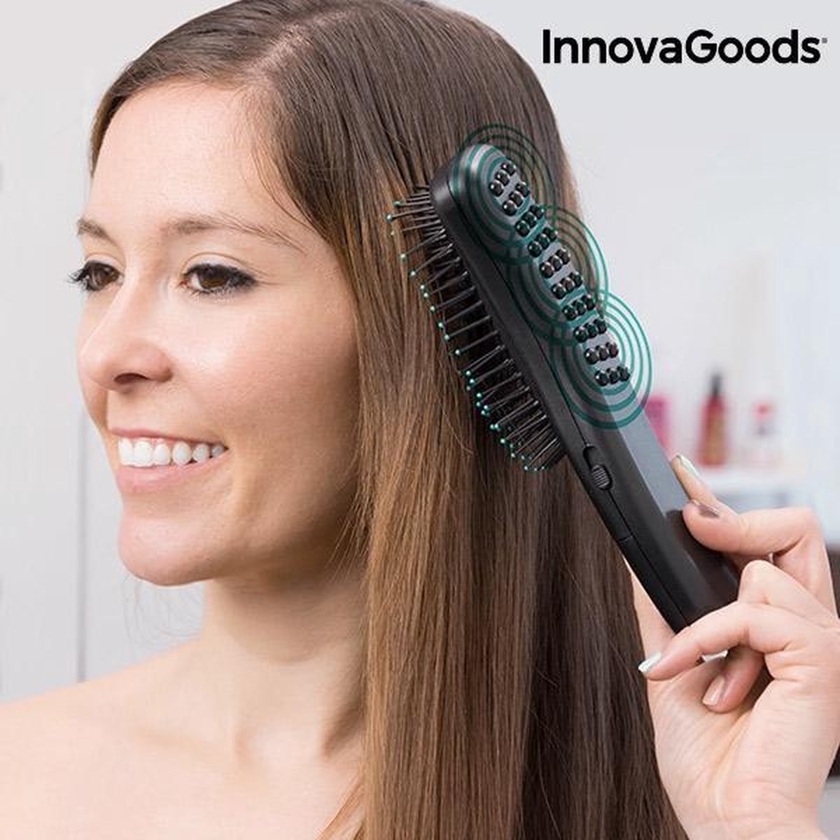 InnovaGoods Stimulerende Vibrerende Massageborstel