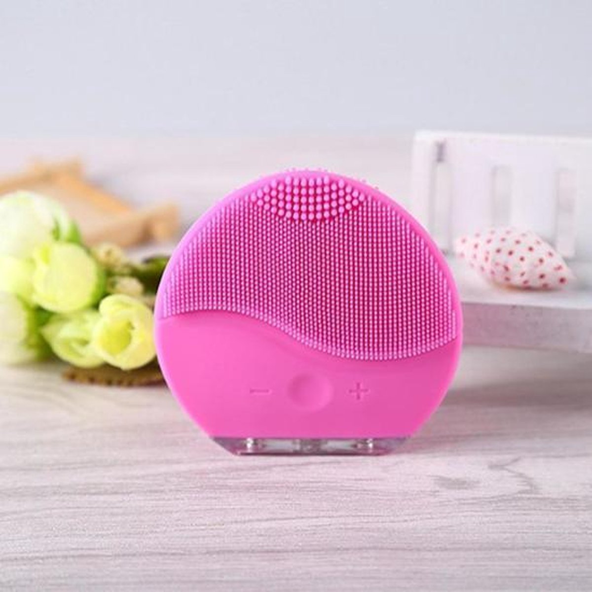 Elektrische Gezichtsborstel - Gezichtsreiniger- Gezichtsmassage - Verwijderd Dode huidcellen - Anti-Aging - Alle Huidtypes - Verwijderd/Voorkomt Mee-Eters - Verbeterd Bloedcirculatie - USB Oplaadbaar - Face Brush Cleaner - Blackhead