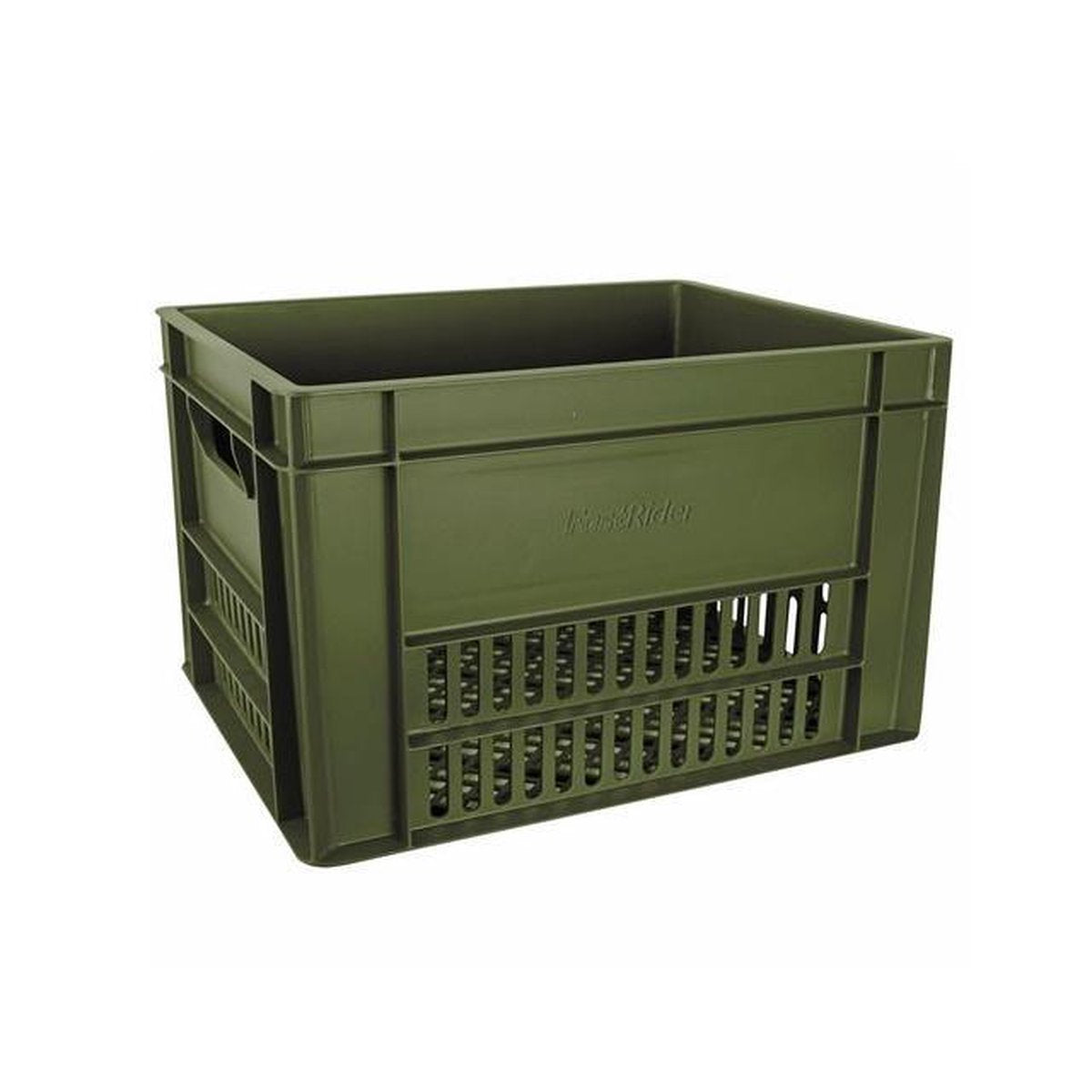 Mand cordo fietskrat d groen 43x35x27cm zonder systeem - GROEN
