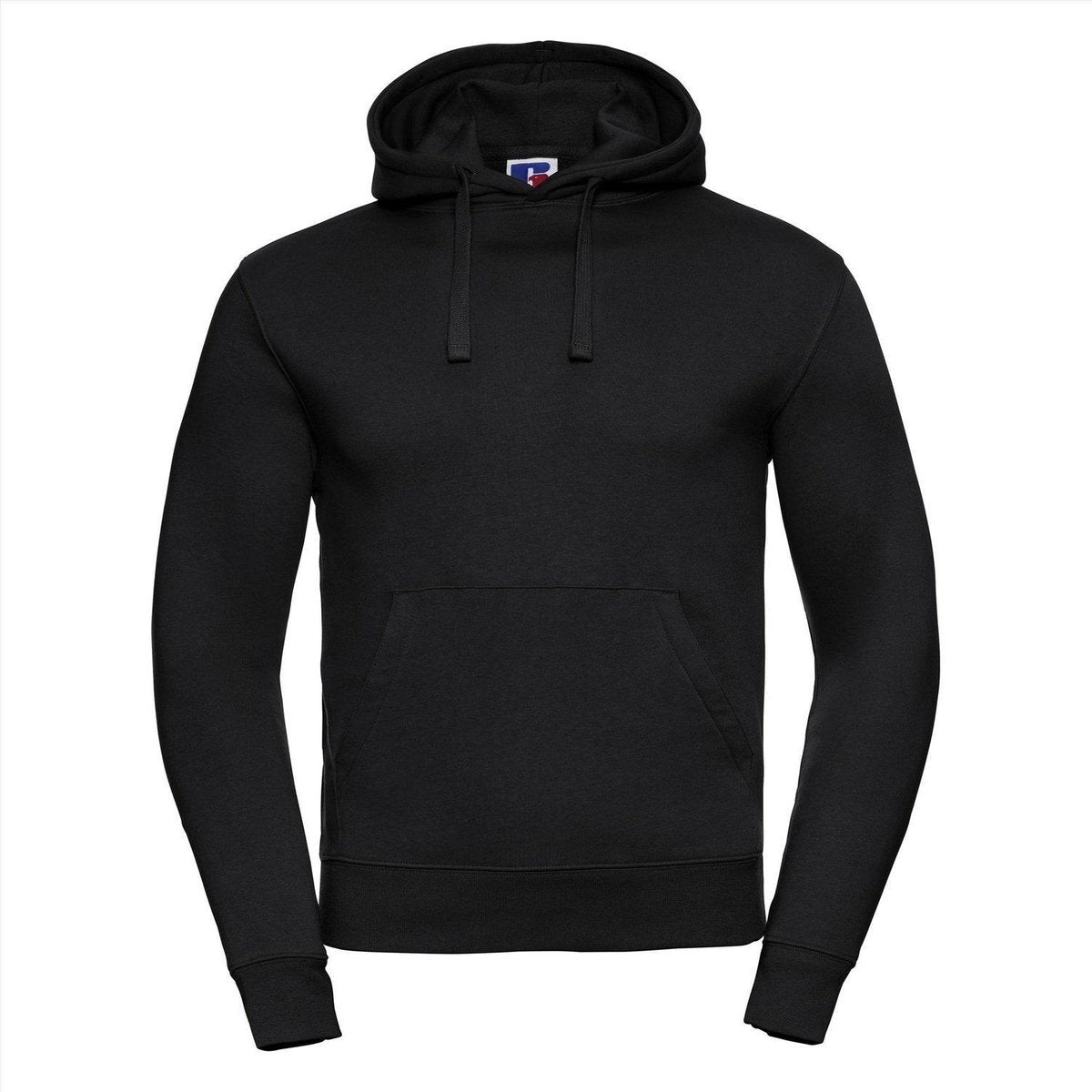 Russell Hoodie Zwart Capuchon Regular Fit - M