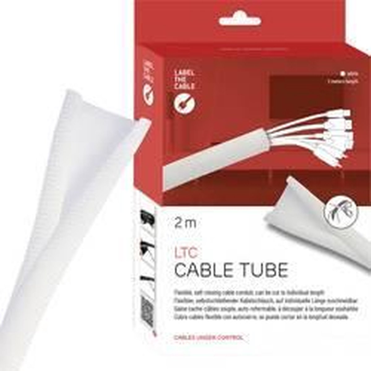 Kabelslang Label the Cable LTC 5120 Wit