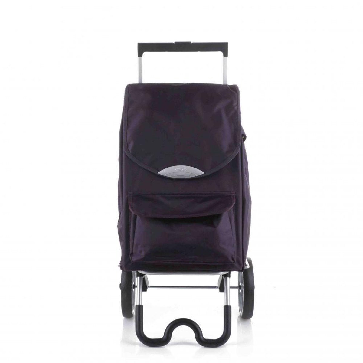 Secc by Davidt's - Boodschappentrolley Stockolm Donker Violet - Tas Inhoud 42 L / 35 kg - 2 Wielen