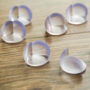 4 ronde siliconen hoekbeschermers voor baby's en kleine kinderen - Voor hoeken van tafels