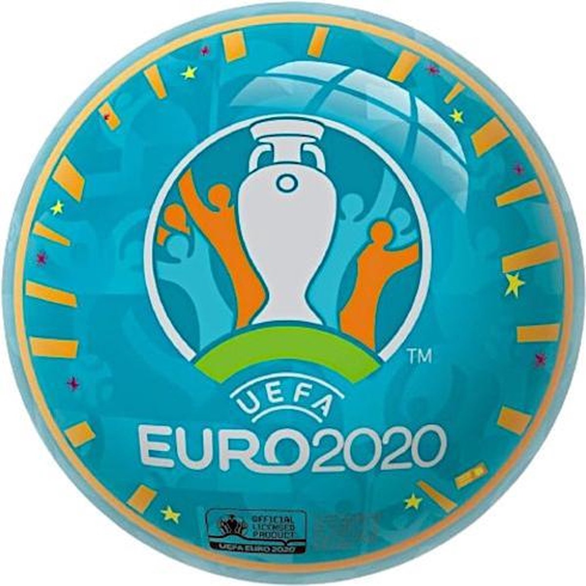 Mondo Decorbal Uefa Euro 2020 Strike 23 Cm Pvc Blauw
