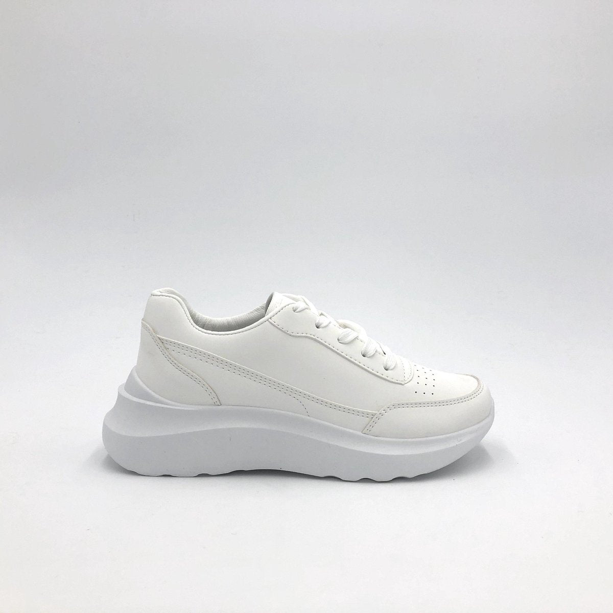SNEAKER EVA WHITE - Maat 39 - Lage sneaker - Wit
