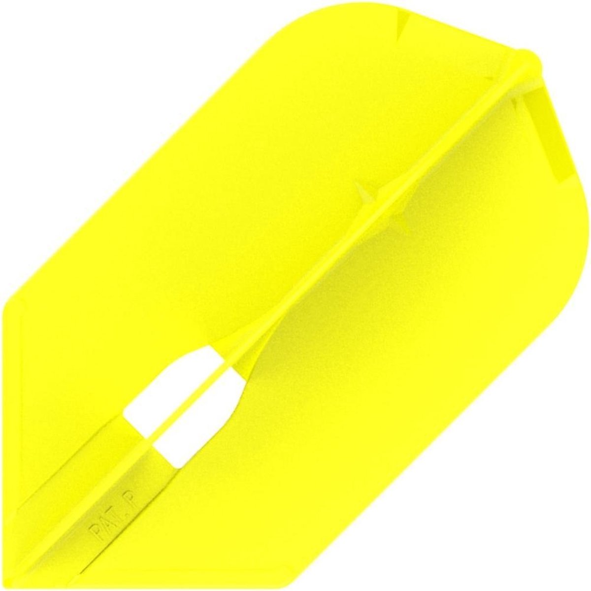 L Style Champagne Dart Flights Slim Geel